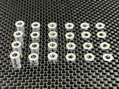 B18　ジュラカラーセット　φ3mm　ｔ=0.5・0.75・1・2・3・5：各4個入