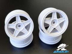 AR04003　ミニ用ホイール 5スポーク：4個入