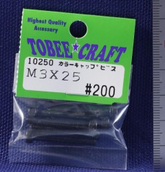 10250　カラーキャップビス M3×25