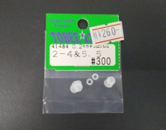 41484　0.2mmテフロンシム　φ2-φ4、5.5