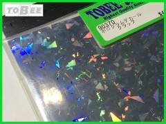 90370　ホログラムデカール A4　クラック