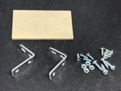 2742　サーボ取付L金具 Mサイズ