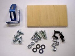 テトラ　2743　サーボ取付L金具 Sサイズ