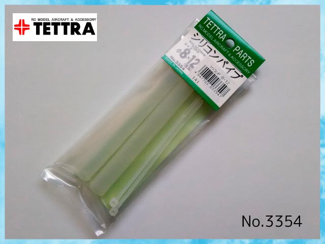 テトラ　3354　シリコンパイプ φ8x12mm