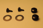 テトラ　4466　GS用ガイド付チューブエンド Lサイズ 黒色