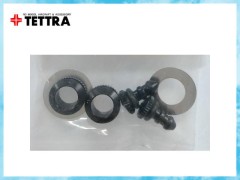 テトラ　4486　カラーガイド付チューブエンド（黒）
