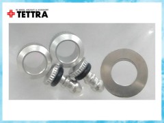 4487　カラーガイド付チューブエンド（銀）