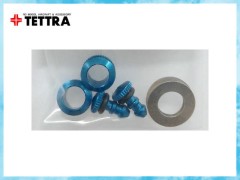 4489　カラーガイド付チューブエンド (青)