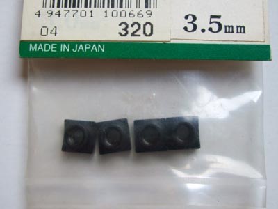 テトラ　10066　ツメ付ロックナット 3.5mm