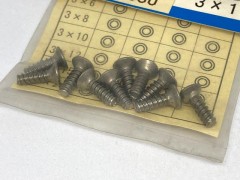 10259　チタンビス プラス皿タッピング 3x10