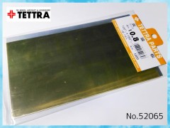 52065　真鍮板　t0.8 100mm x 182mm
