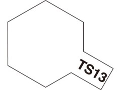 85013　タミヤカラースプレー  プラスチック・金属用 TS-13 クリヤー