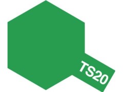85020　タミヤカラースプレー  プラスチック・金属用 TS-20 メタリックグリーン