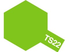 85022　タミヤカラースプレー  プラスチック・金属用 TS-22 ライトグリーン