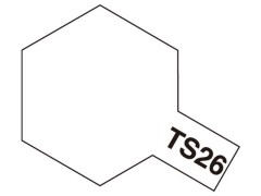 85026　タミヤカラースプレー  プラスチック・金属用 TS-26 ピュアホワイト