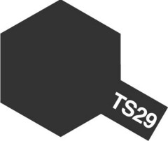 85029　タミヤカラースプレー  プラスチック・金属用 TS-29 セミグロズブラック