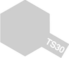 85030　タミヤカラースプレー  プラスチック・金属用 TS-30 シルバーリーフ