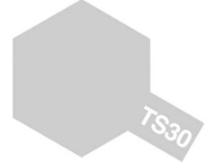 85030　タミヤカラースプレー  プラスチック・金属用 TS-30 シルバーリーフ