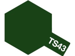 85043　タミヤカラースプレー  プラスチック・金属用 TS-43 レーシンググリーン