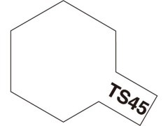 85045　タミヤカラースプレー  プラスチック・金属用 TS-45 パールホワイト
