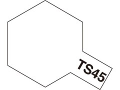 85045　タミヤカラースプレー  プラスチック・金属用 TS-45 パールホワイト