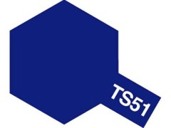 85051　タミヤカラースプレー  プラスチック・金属用 TS-51 レーシングブルー