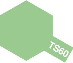 85060　タミヤカラースプレー  プラスチック・金属用 TS-60 パールグリーン
