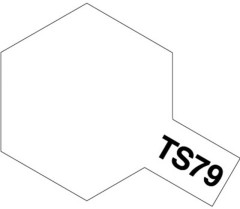 85079　タミヤカラースプレー  プラスチック・金属用 TS-79 セミグロスクリヤー