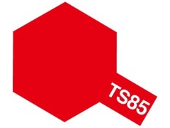 85085　タミヤカラースプレー  プラスチック・金属用 TS-85 ブライトマイカレッド