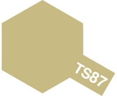 85087　タミヤカラースプレー  プラスチック・金属用 TS-87 チタンゴールド