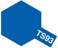 85093　タミヤカラースプレー  プラスチック・金属用 TS-93 ピュアーブルー