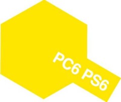 86006　タミヤポリカーボネートスプレー PS-6 イエロー