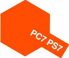 86007　タミヤポリカーボネートスプレー PS-7 オレンジ