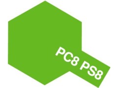 86008　タミヤポリカーボネートスプレー PS-8 ライトグリーン