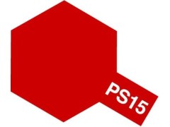 86015　タミヤポリカーボネートスプレー PS-15 メタリックレッド
