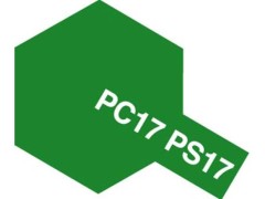 86017　タミヤポリカーボネートスプレー PS-17 メタリックグリーン