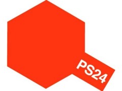 86024　タミヤポリカーボネートスプレー PS-24 蛍光オレンジ