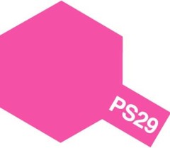 86029　タミヤポリカーボネートスプレー PS-29 蛍光ピンク