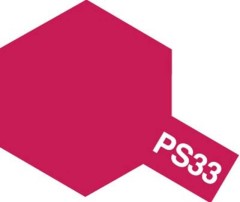 86033　タミヤポリカーボネートスプレー PS-33 チェリーレッド