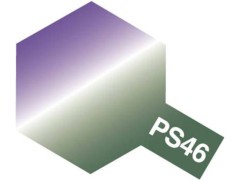 86046　タミヤポリカーボネートスプレー PS-46 偏光パープル／グリーン