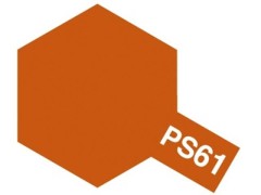 86061　タミヤポリカーボネートスプレー PS-61 メタリックオレンジ