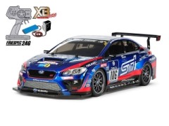 57907 TAMIYA/タミヤ　1/10 RC XB SUBARU WRX STI NBRチャレンジ(TT-02シャーシ)　TBLE04S仕様 純正フルセット （完成モデル）≪ラジコン≫