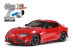 1/10RC XB トヨタ GR スープラ (TT-02シャーシ) レッド 