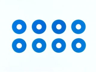 OP.1573  0.75mmホイールスペーサー （ブルー） 8枚
