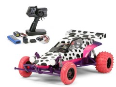 【8月発売】47480　1/10RC ホーネット by JUN WATANABE 組立キット+タミヤ：ファインスペック 電動RCドライブセット （未組立） ≪ラジコン≫