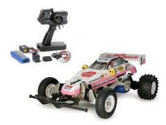 58354 TAMIYA/タミヤ　1/10 RC マイティフロッグ（2005） 組立キット+タミヤ：ファインスペック 電動RCドライブセット （未組立） ≪ラジコン≫