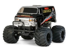 58546 TAMIYA/タミヤ　1/12 RC ランチボックス ブラックエディション 組立キット+オリジナルフルベアリングセット （未組立） ≪ラジコン≫