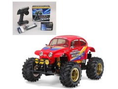 58618 TAMIYA/タミヤ　1/10 RC モンスタービートル （2015） 組立キット+サンワ：MX-6 コンピュータプロポ付きオリジナルフルセット+オリジナルフルベアリングセット （未組立） ≪ラジコン≫