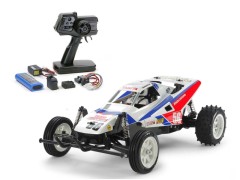 58643 TAMIYA/タミヤ　1/10 RC グラスホッパーⅡ (2017) 組立キット+タミヤ：ファインスペック 電動RCドライブセット （未組立） ≪ラジコン≫