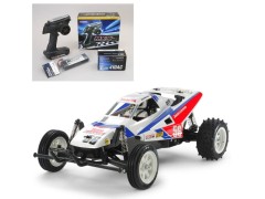 58643 TAMIYA/タミヤ　1/10 RC グラスホッパーⅡ (2017) 組立キット+サンワ：MX-6 コンピュータプロポ付きオリジナルフルセット(HVS702サーボ仕様) （未組立） ≪ラジコン≫